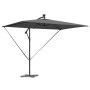 Parasol de cantilever tipo plátano Antracita 294 x 200 x 254 cm