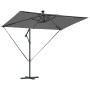 Parasol de cantilever tipo plátano Antracita 294 x 200 x 254 cm