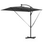 Parasol de cantilever tipo plátano Antracita 294 x 200 x 254 cm