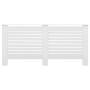 Weiße MDF-Heizkörperabdeckung 172x19x81,5 cm von vidaXL, Zubehör für Heizkörper - Ref: Foro24-284322, Preis: 90,28 €, Rabatt: %