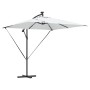 Parasol de cantilever tipo plátano Arena 249 x 249 x 250 cm
