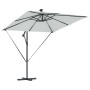 Parasol de cantilever tipo plátano Arena 249 x 249 x 250 cm