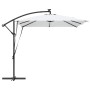 Parasol de cantilever tipo plátano Arena 249 x 249 x 250 cm