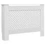 Weiße MDF-Heizkörperabdeckung 112x19x81,5 cm von vidaXL, Zubehör für Heizkörper - Ref: Foro24-284323, Preis: 103,20 €, Rabatt: %