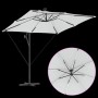 Parasol de cantilever tipo plátano Arena 249 x 249 x 250 cm