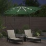 Parasol de cantilever tipo plátano Verde 249 x 249 x 250 cm