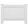 Weiße MDF-Heizkörperabdeckung 112x19x81,5 cm von vidaXL, Zubehör für Heizkörper - Ref: Foro24-284323, Preis: 103,43 €, Rabatt: %