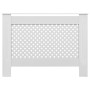 Weiße MDF-Heizkörperabdeckung 112x19x81,5 cm von vidaXL, Zubehör für Heizkörper - Ref: Foro24-284323, Preis: 103,20 €, Rabatt: %