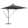 Parasol de cantilever tipo plátano Antracita 249 x 249 x 250 cm