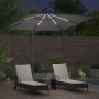 Parasol de cantilever tipo plátano Antracita 249 x 249 x 250 cm