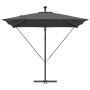 Parasol de cantilever tipo plátano Antracita 249 x 249 x 250 cm