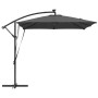 Parasol de cantilever tipo plátano Antracita 249 x 249 x 250 cm