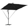 Parasol de cantilever tipo plátano Negro 249 x 249 x 250 cm