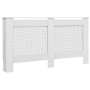 MDF weiße Heizkörperabdeckung 152x19x81,5 cm von vidaXL, Zubehör für Heizkörper - Ref: Foro24-284324, Preis: 104,58 €, Rabatt: %