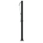 Ducha Solar Exterior Negro 217 cm PVC y aluminio