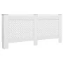 Weiße MDF-Heizkörperabdeckung 172x19x81,5 cm von vidaXL, Zubehör für Heizkörper - Ref: Foro24-284325, Preis: 111,08 €, Rabatt: %