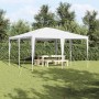 Carpa de Fiesta Blanco 400 x 400 x 266 cm Poliéster y Acero