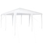 Carpa de Fiesta Blanco 400 x 400 x 266 cm Poliéster y Acero