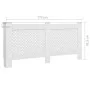 Weiße MDF-Heizkörperabdeckung 172x19x81,5 cm von vidaXL, Zubehör für Heizkörper - Ref: Foro24-284325, Preis: 111,08 €, Rabatt: %