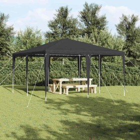 Carpa de Fiesta Antracita y Blanco 400 x 400 x 266 cm