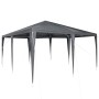 Carpa de Fiesta Antracita y Blanco 400 x 400 x 266 cm