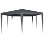 Carpa de Fiesta Antracita y Blanco 400 x 400 x 266 cm