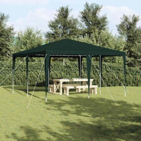 Carpa de Fiesta Verde y blanco 400 x 400 x 266 cm