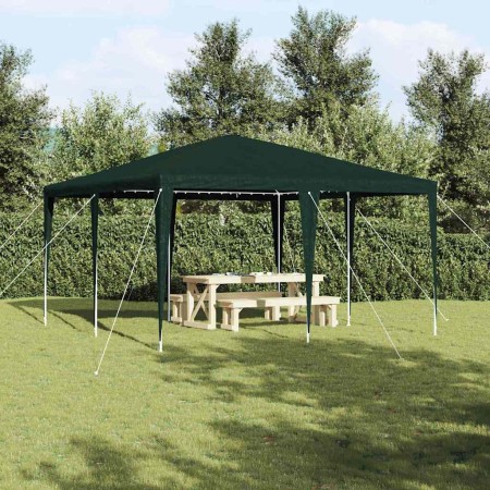Carpa de Fiesta Verde y blanco 400 x 400 x 266 cm