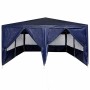 Carpa de Fiesta Azul y Blanco 400 x 400 x 266 cm