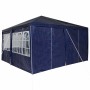 Carpa de Fiesta Azul y Blanco 400 x 400 x 266 cm