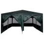 Carpa de Fiesta Verde y blanco 400 x 400 x 266 cm