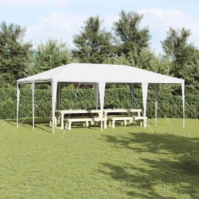 Carpa de Fiesta Blanco 600 x 400 x 266 cm Poliéster y Acero