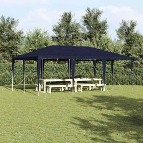 Carpa de Fiesta Azul y Blanco 600 x 400 x 266 cm