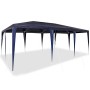 Carpa de Fiesta Azul y Blanco 600 x 400 x 266 cm