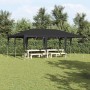 Carpa de Fiesta Antracita y Blanco 600 x 400 x 266 cm
