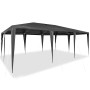 Carpa de Fiesta Antracita y Blanco 600 x 400 x 266 cm