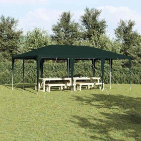 Carpa de Fiesta Verde y blanco 600 x 400 x 266 cm