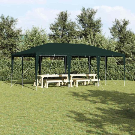 Carpa de Fiesta Verde y blanco 600 x 400 x 266 cm