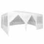 Carpa de Fiesta Blanco 600 x 400 x 266 cm Poliéster y Acero