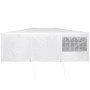 Carpa de Fiesta Blanco 600 x 400 x 266 cm Poliéster y Acero