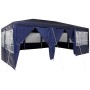 Carpa de Fiesta Azul y Blanco 600 x 400 x 266 cm