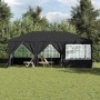 Carpa de Fiesta Antracita y Blanco 600 x 400 x 266 cm