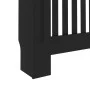 Schwarze MDF-Heizkörperabdeckung 112x19x81,5 cm von vidaXL, Zubehör für Heizkörper - Ref: Foro24-288174, Preis: 77,71 €, Raba...
