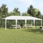 Carpa de Fiesta Blanco 800 x 400 x 266 cm Poliéster y Acero