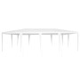 Carpa de Fiesta Blanco 800 x 400 x 266 cm Poliéster y Acero