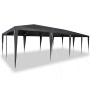 Carpa de Fiesta Antracita y Blanco 800 x 400 x 266 cm