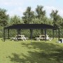 Carpa de Fiesta Antracita y Blanco 800 x 400 x 266 cm