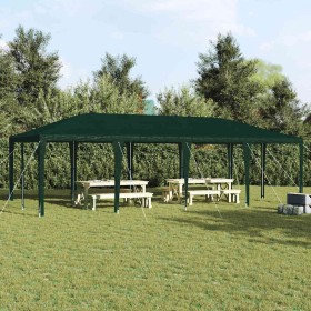 Carpa de Fiesta Verde y blanco 800 x 400 x 266 cm