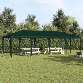 Carpa de Fiesta Verde y blanco 800 x 400 x 266 cm