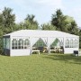 Carpa de Fiesta Blanco 800 x 400 x 266 cm Poliéster y Acero